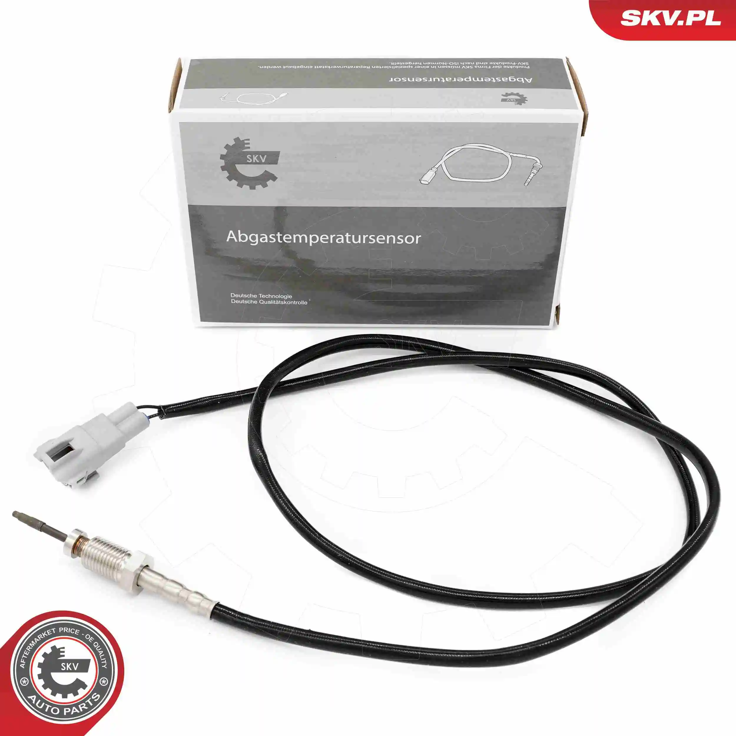 Sensor, exhaust gas temperature